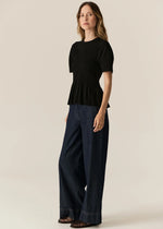 POL CARSEN FULL LENGTH PANT-DARK WASH
