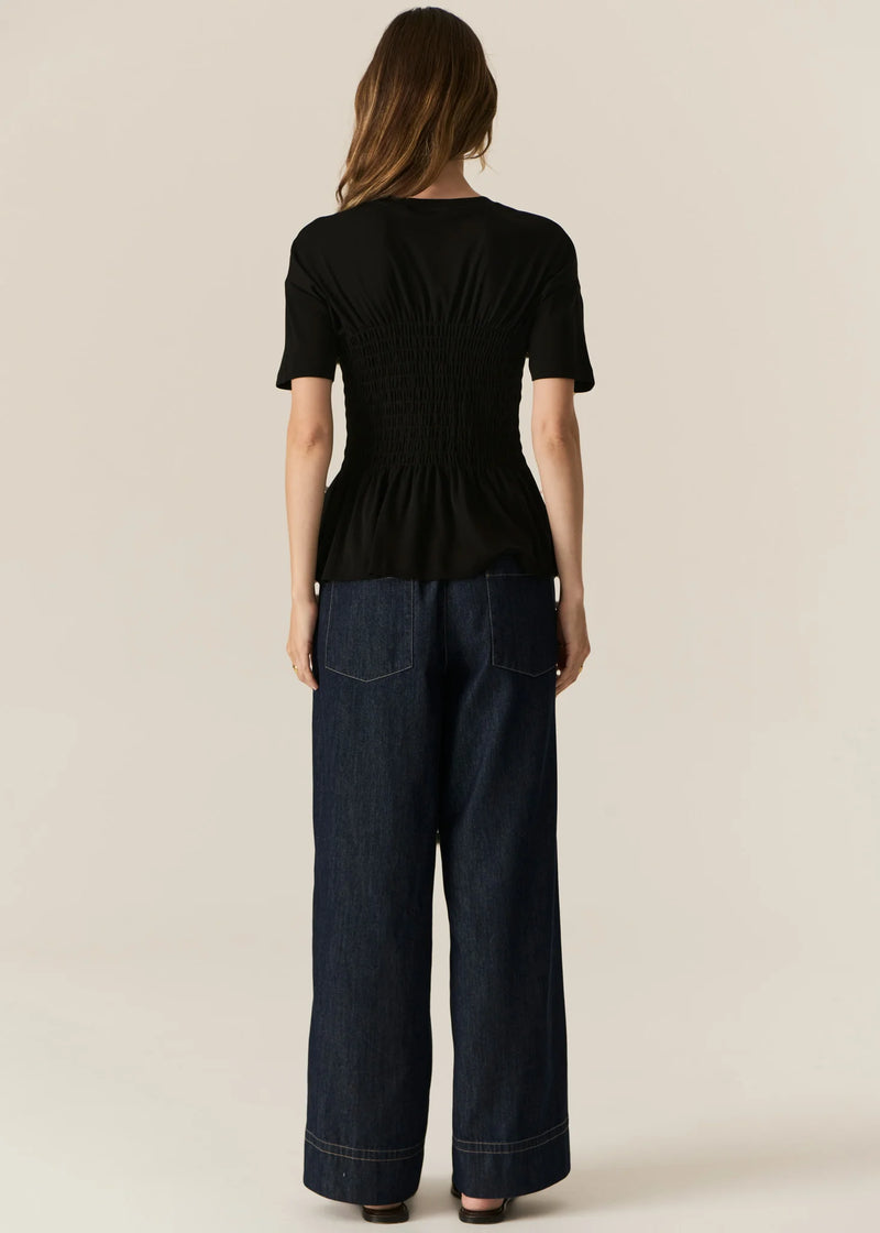 POL CARSEN FULL LENGTH PANT-DARK WASH