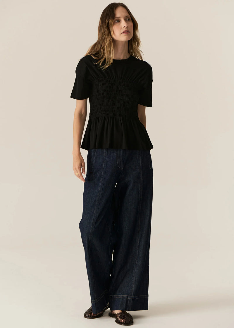 POL CARSEN FULL LENGTH PANT-DARK WASH