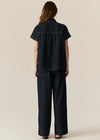 POL CARSEN SHIRT-DARK WASH