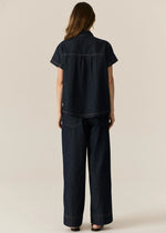 POL CARSEN SHIRT-DARK WASH
