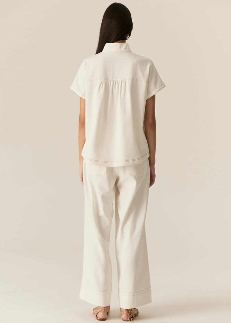 POL CARSEN SHIRT-ECRU
