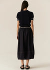 POL LASK KNIT POLO-INK/ECRU