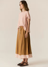 POL ZONE CAP TEE-BLUSH