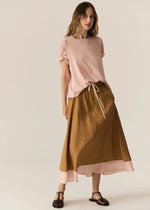 POL ZONE CAP TEE-BLUSH
