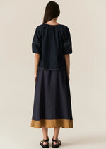 POL CARSON TOP-DARK WASH