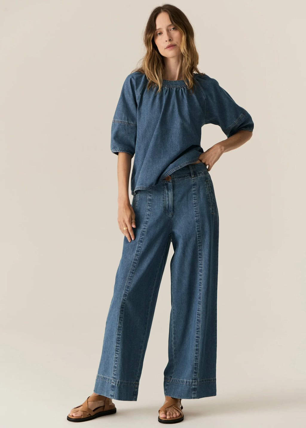 POL CARSEN TOP-LIGHT WASH
