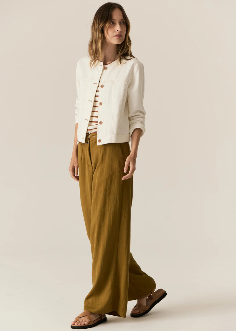 POL CARSEN JACKET-ECRU