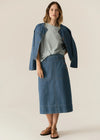 POL CARSEN JACKET-LIGHT WASH