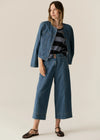 POL CARSEN JACKET-LIGHT WASH