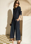 POL CARSEN FULL LENGTH PANT-DARK WASH