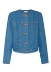 POL CARSEN JACKET-LIGHT WASH