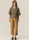 POL FERN TAPERED PANT-KHAKI