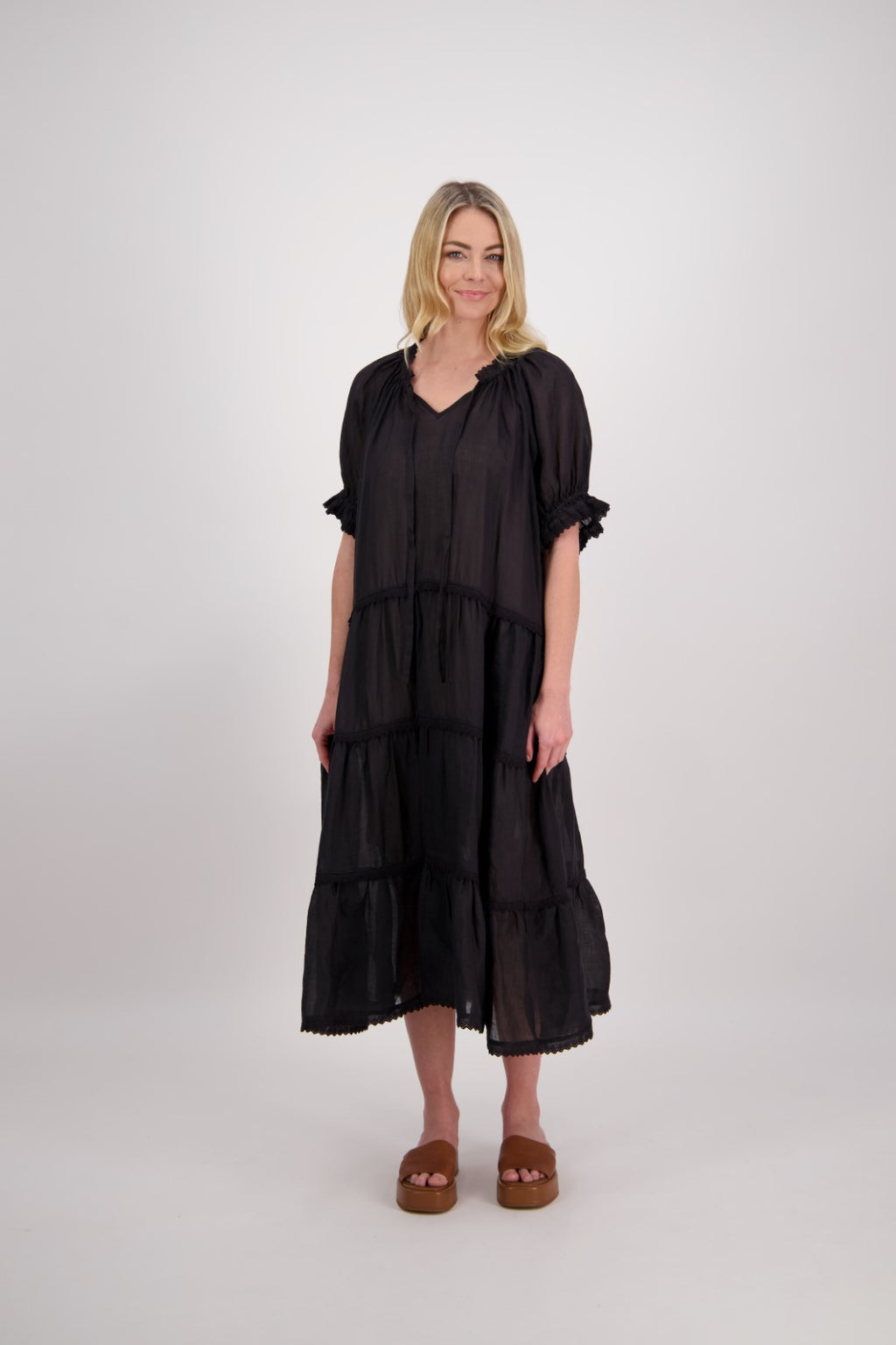 BRIARWOOD PARIS DRESS-BLACK