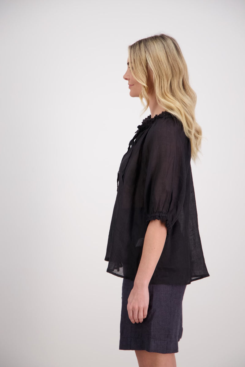 BRIARWOOD PERCY TOP-BLACK