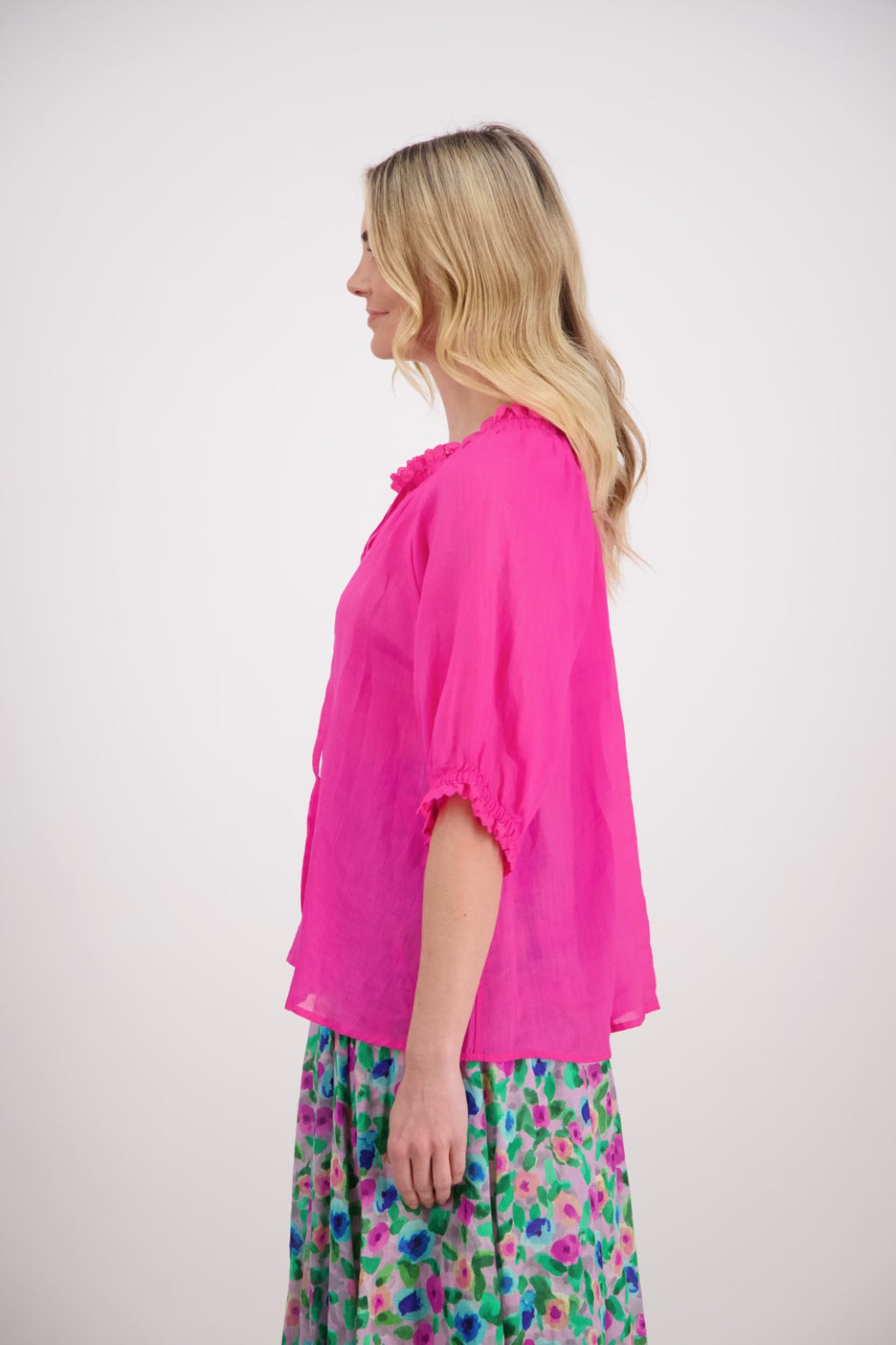 BRIARWOOD PERCY TOP-FUSCHIA