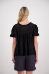 BRIARWOOD PERKINS TOP-BLACK