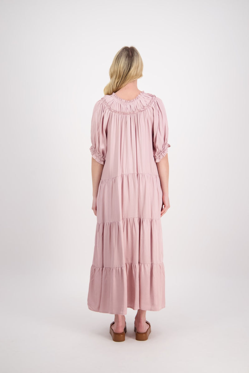 BRIARWOOD PHILOMENA DRESS-PALE PINK