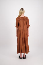 BRIARWOOD PHILOMENA DRESS-TAN