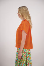 BRIARWOOD PIA TOP-ORANGE