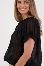 BRIARWOOD POLLY TOP-BLACK