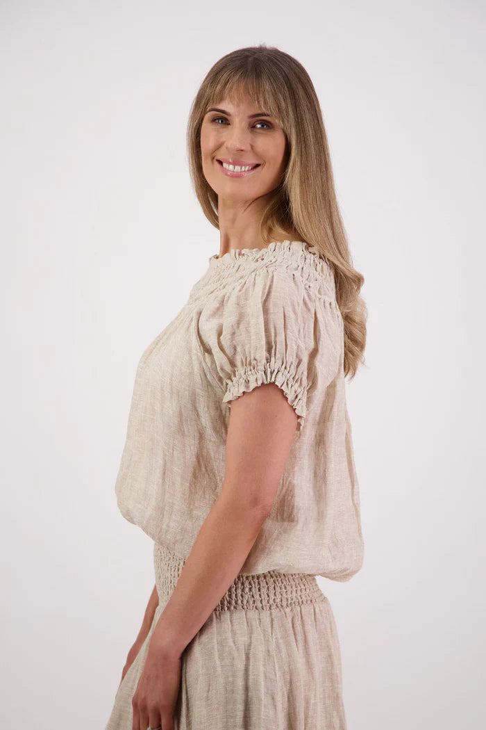 BRIARWOOD POLLY TOP-NATURAL