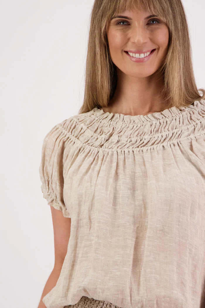 BRIARWOOD POLLY TOP-NATURAL