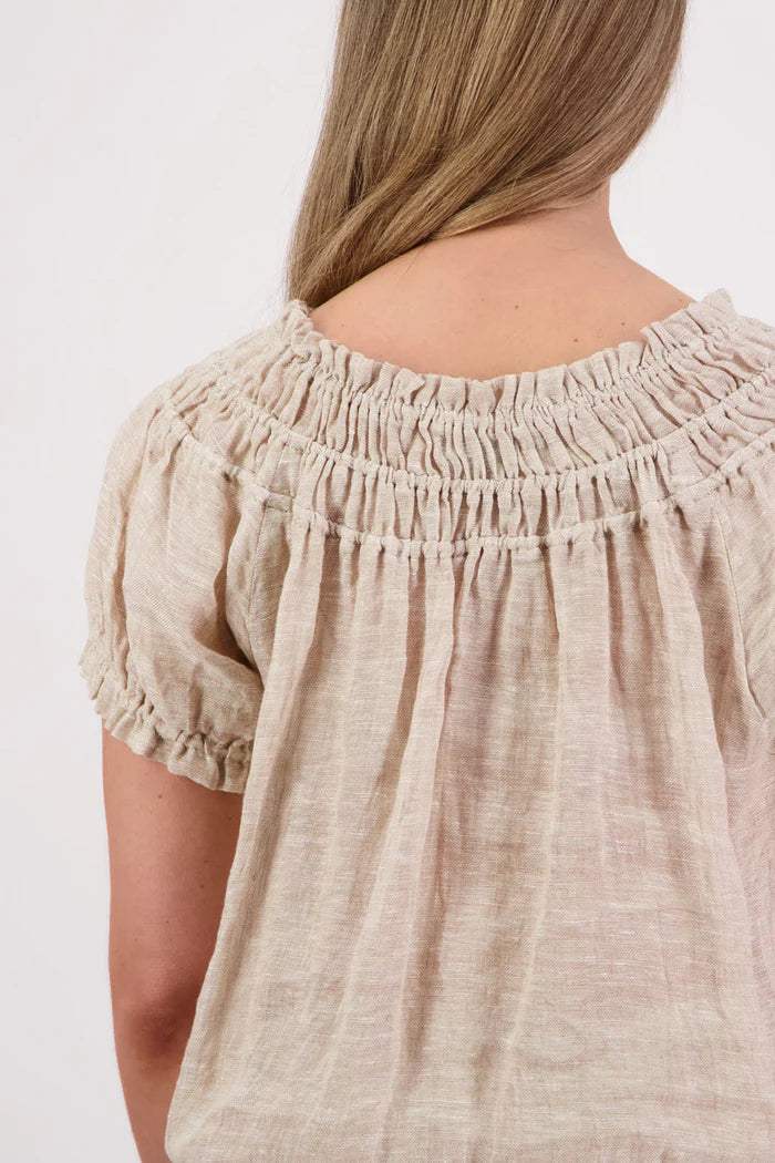 BRIARWOOD POLLY TOP-NATURAL