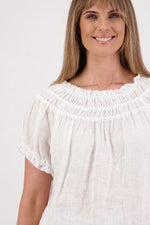BRIARWOOD POLLY TOP-WHITE