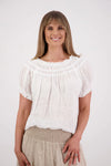 BRIARWOOD POLLY TOP-WHITE