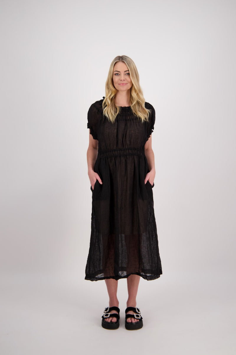 BRIARWOOD POLLYANNA DRESS-BLACK