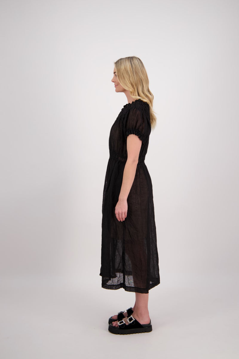 BRIARWOOD POLLYANNA DRESS-BLACK