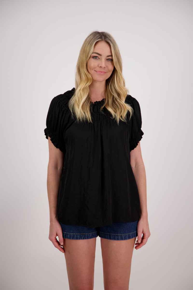 BRIARWOOD POLLY TOP-BLACK