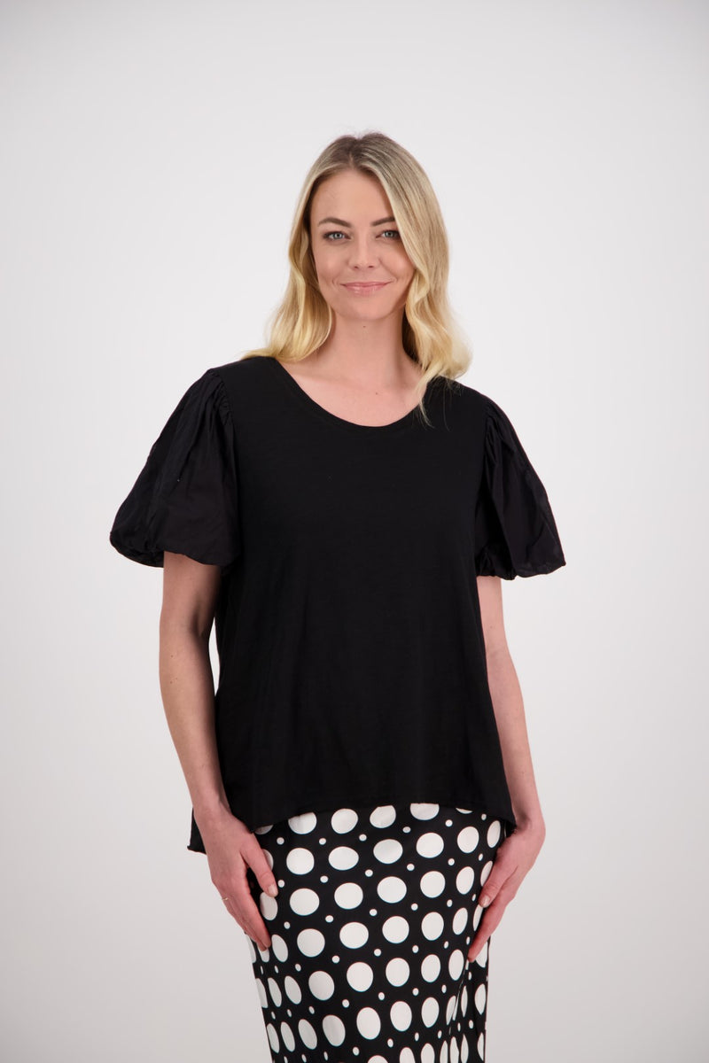 BRIARWOOD PRIM TOP-BLACK