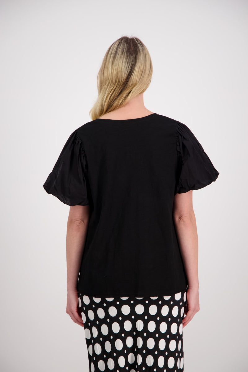 BRIARWOOD PRIM TOP-BLACK