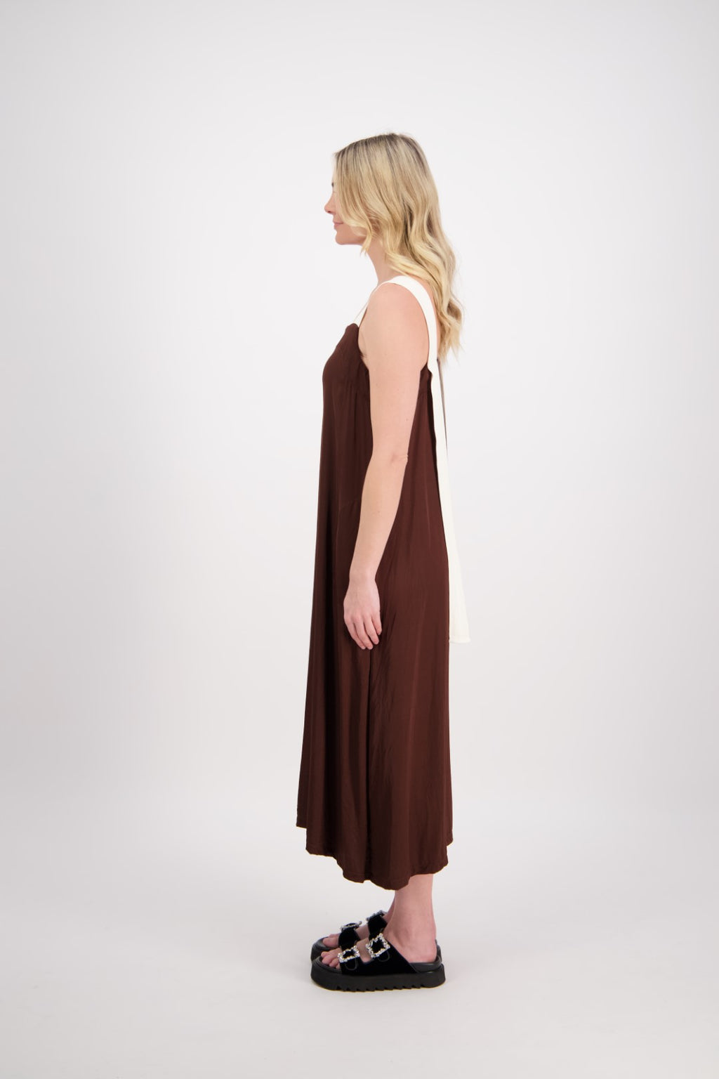 BRIARWOOD PRUE DRESS-CHOCOLATE