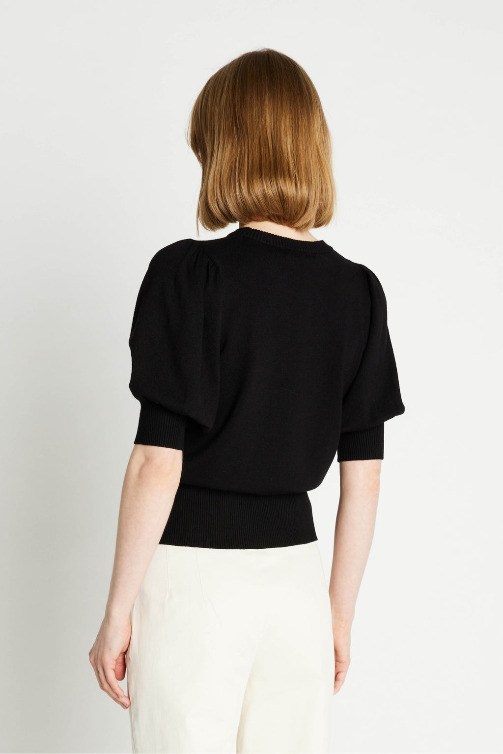 RUE DE FEMME SORREL KNIT TOP-BLACK