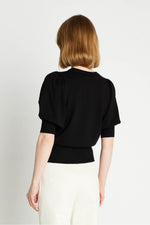 RUE DE FEMME SORREL KNIT TOP-BLACK