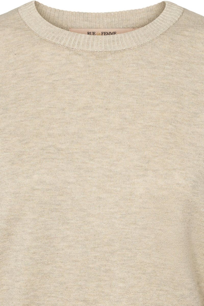 RUE DE FEMME SORREL KNIT TOP-SAND