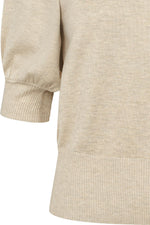 RUE DE FEMME SORREL KNIT TOP-SAND
