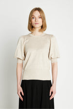 RUE DE FEMME SORREL KNIT TOP-SAND