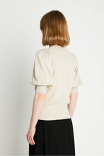 RUE DE FEMME SORREL KNIT TOP-SAND