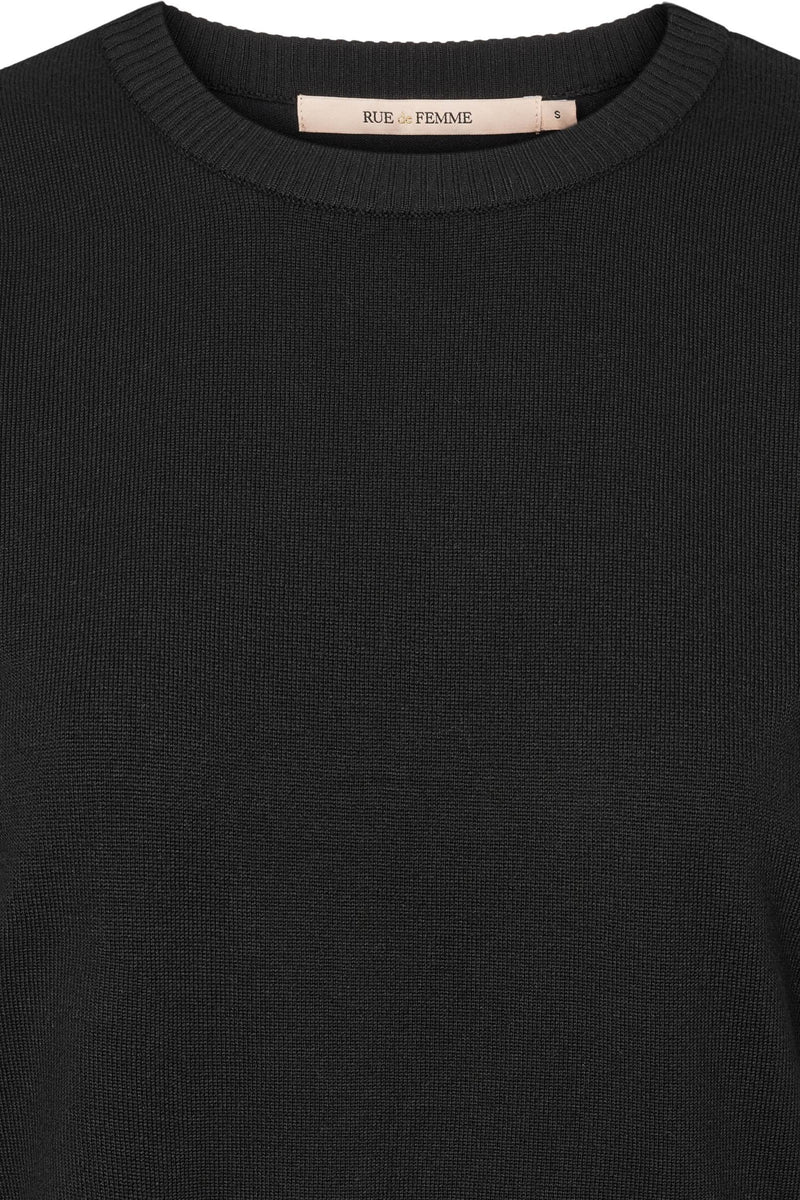 RUE DE FEMME SORREL KNIT TOP-BLACK
