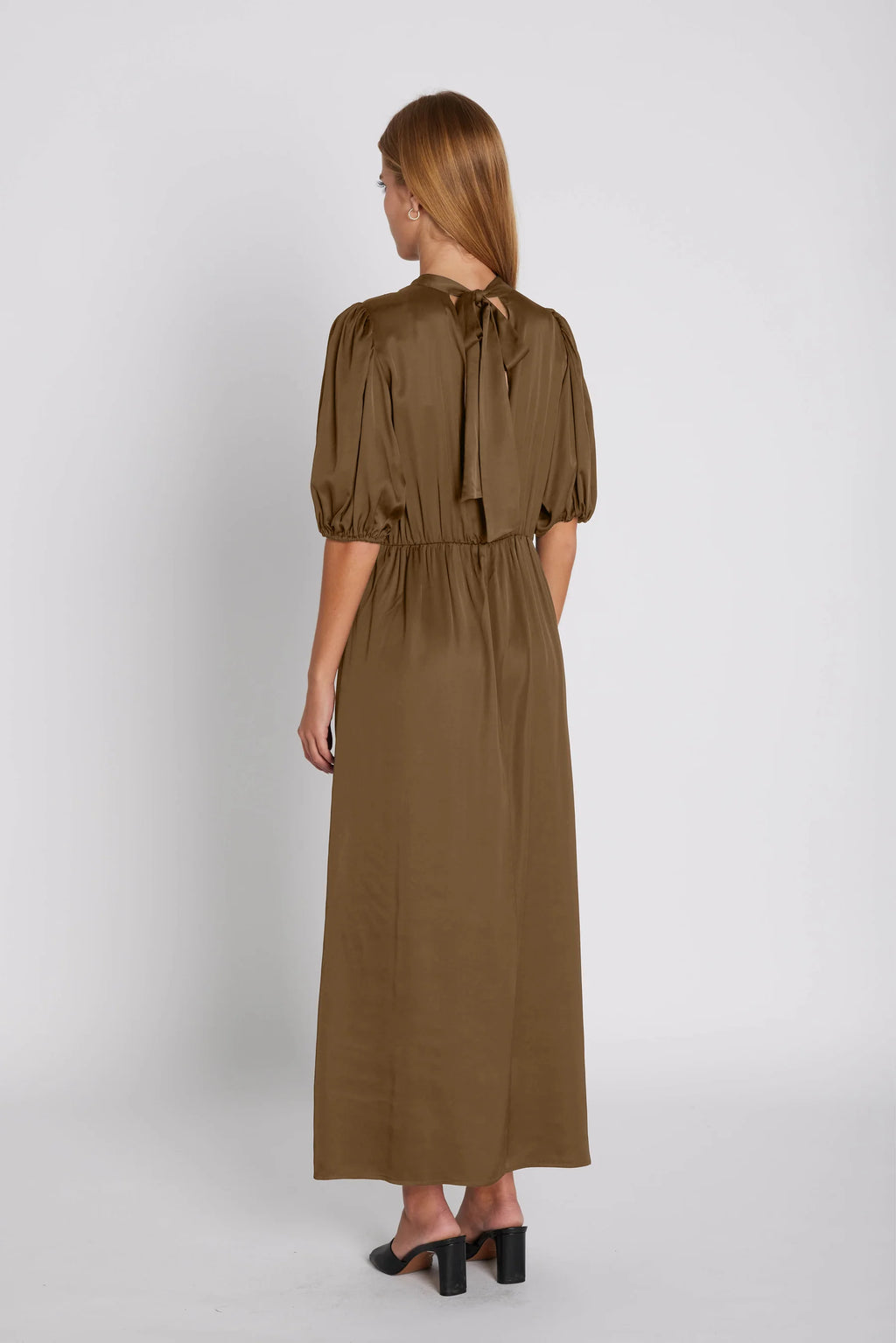RUE DE FEMME LORELEI DRESS-BROWN SUGAR Trumps Clothing RUE DE FEMME LORELEI DRESS-BROWN SUGAR Trumps Clothing