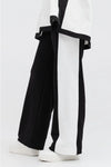 TAYLOR REVERSED CHUTE PANT-BLACK/IVORY