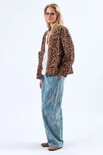 LOLLYS LAUNDRY RUMI JACKET LS-LEOPARD PRINT