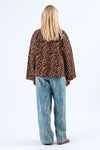 LOLLYS LAUNDRY RUMI JACKET LS-LEOPARD PRINT