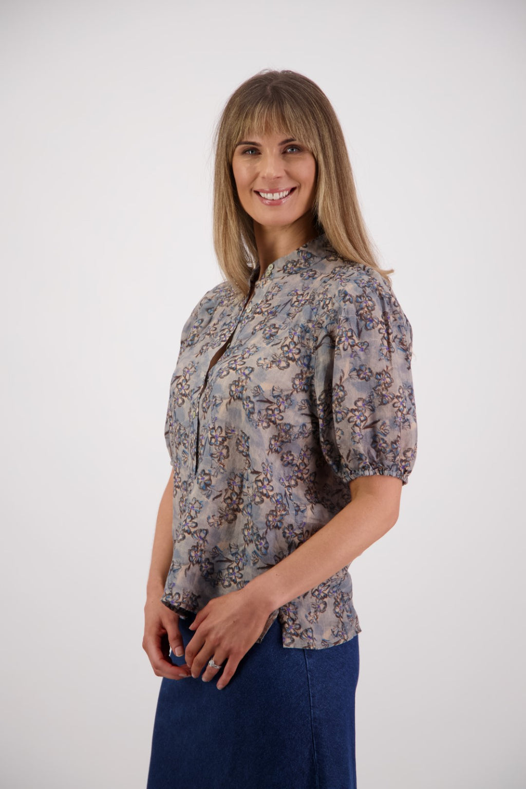 BRIARWOOD SAINT TOP-DENIM DAISY