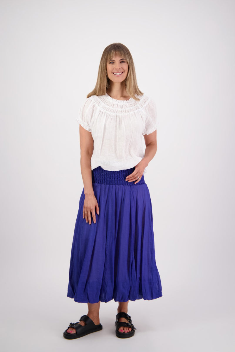 BRIARWOOD SARAH SKIRT-ROYAL