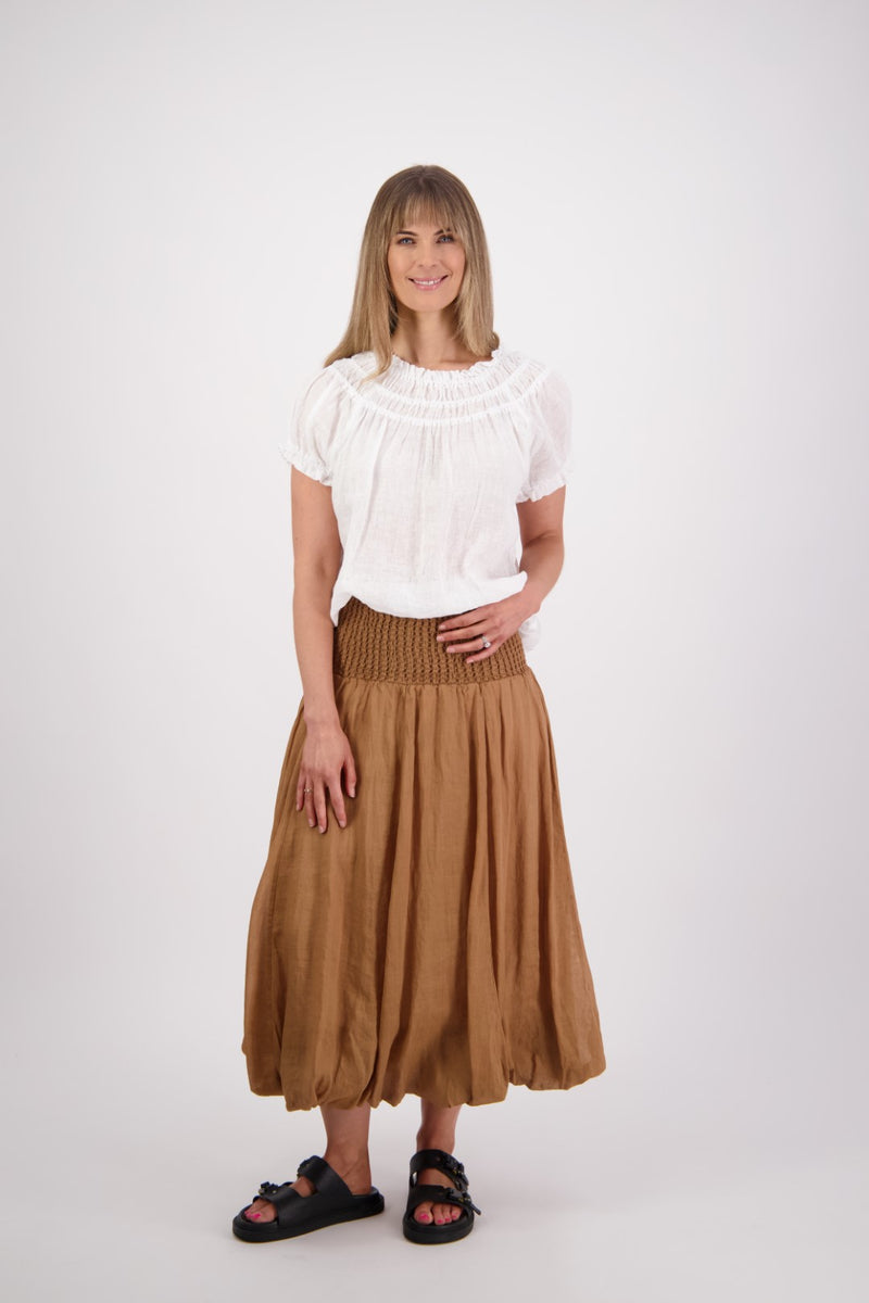 BRIARWOOD SARAH SKIRT-TAN
